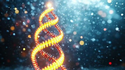Poster - A festive Christmas tree decorated with tinsels in the snow
