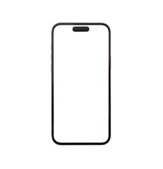 Smartphone Isolated on Transparent Background – PNG