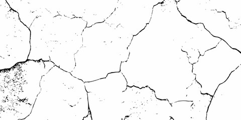 Aufkleber - cracked black lines and textured areas, creating an abstract, grunge-like background effect.