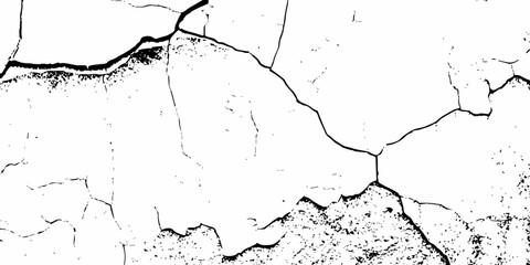 Aufkleber - cracked black lines and textured areas, creating an abstract, grunge-like background effect.