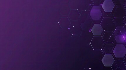 a symmetrical pattern consisting of hexagonal shapes filled with a light purple hue, arranged in a vertical layout against a darker purple background that resembles a starry sky