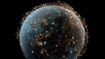 Poster - Global network connecting world data