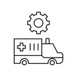 © Silvi - ambulance settings icon design