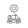 © Silvi - ambulance settings icon design