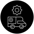 © Silvi - ambulance settings icon design