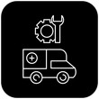 © Silvi - ambulance repair icon design