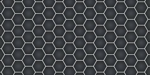 Poster - brown geometric abstract hexagon background for banner, cover, and web