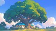 © Athayya - Treehouse Meadow Landscape