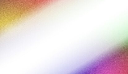 Aufkleber - Abstract diagonal line, vibrant rainbow gradient, textured background.