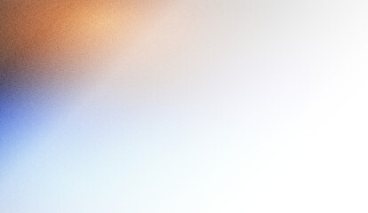 Poster - Abstract gradient background with orange, blue, and black hues.