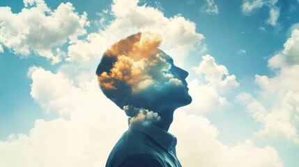 Innovative Cloud Training Concept: Business Professionals Engaging in Collaborative Networking and Coaching