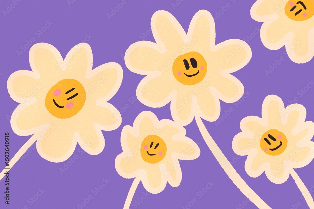 Happy Flower☆彡 Happy Flower Soft Sculpture | Babee Bloomers Collection