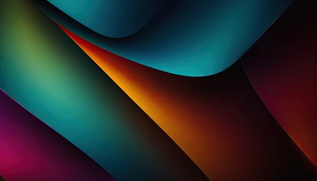 Abstract background with smooth shapes. 4
