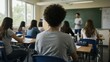 © diiinn - Classroom setting with students and teacher