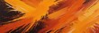© tpadobestock - Bold orange canvas, vibrant brushstrokes, energetic splatters , artwork, painting