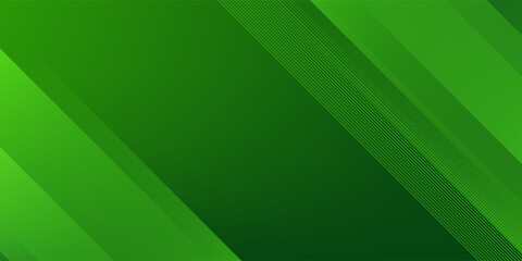 Wall Mural - abstract green sporty background template vector with shiny lines and lights. green background with 