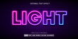 © Pandawa_Std - Light neon editable text effects