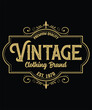 © AMIN_CREATIVE - Premium Quality Vintage Clothing Brand Graphic Design