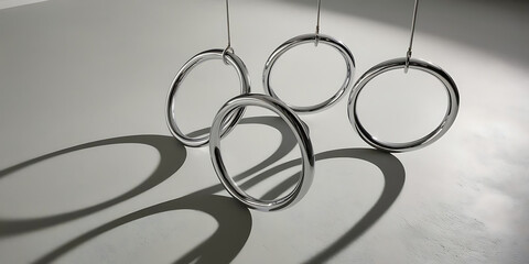 two rings on a wall
