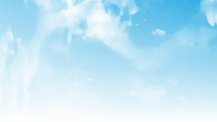 Wall Mural - the vast blue sky and clouds sky
