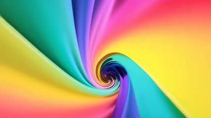 Poster - Vibrant Abstract Gradient Rainbow Background and Modern Graphic Design