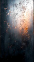 Fototapete - digital technology stainless steel texture poster background