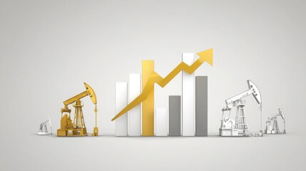 Poster - Rotation chart icon concept for visualizing the performance of various commodities within the sector rotation framework