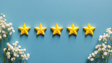Poster - Minimalist credit rating overview icon concept providing a summary of credit ratings in financial market analysis