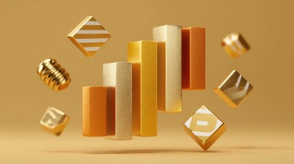 Poster - Currency devaluation impact chart icon concept to visualize economic changes and financial implications effectively
