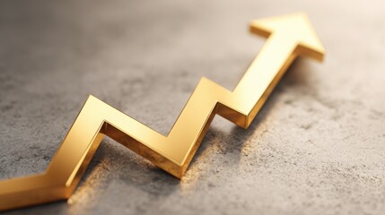 Poster - Currency instability vs gold flight-to-safety chart icon concept illustrating financial trends and economic safety measures