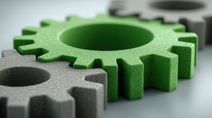 Poster - Cyclical turnaround scanner icon concept featuring smart visual tracking of economic cycles and market indicators