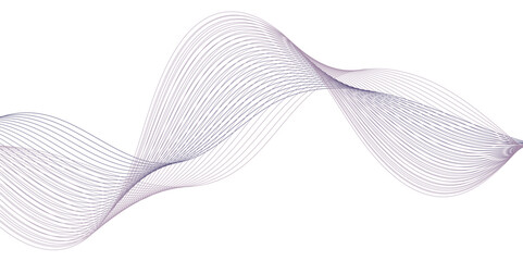 Poster - abstract colorful ; curve and wave lines on transparent background. futuristic technology and dynami