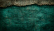 © john - blank uncoated canvas or scrim for background long and wide panoramic banner background from rough linen dark green cloth or burlap