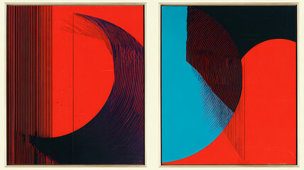 Wall Mural - abstract wall art