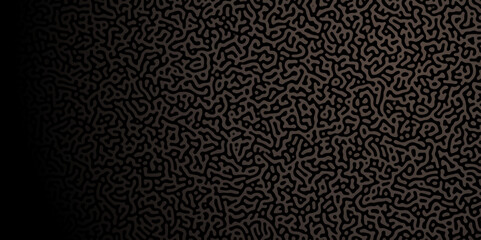 Fototapete - Abstract Reaction-diffusion or Turing pattern natural texture, in a coral grey gradient colour scheme. Linear design with biological shapes.Organic lines in memphis. abstract turing organic wallpaper.