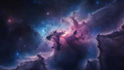 Wall Mural - about 1,600 light years from earth, messier 78 is a reflection nebula situated in the orion constell