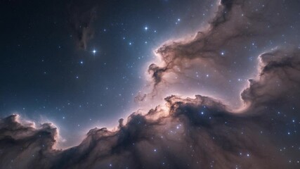 Wall Mural - imaging the seagull nebula through hydrogen alpha