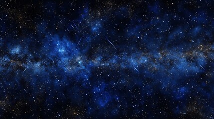 Wall Mural - stunning rendering of the deep space void a vast empty region between galaxies where only faint cosm