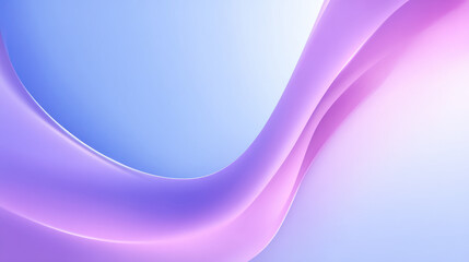 Leinwandbilder - Vibrant iridescent abstract composition of flowing ribbons and gradients, capturing ethereal beauty with soft movement and glossy texture, perfect for modern visual art.