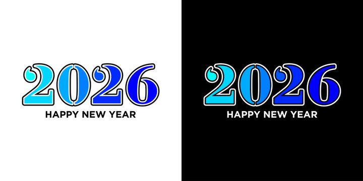 2026 number design inspiration,for the new year.
