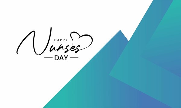 happy nurses day  , vektor background banner . 