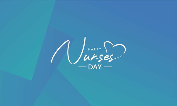 happy nurses day  , vektor background banner . 