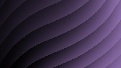 Poster - Abstract wavy lines in dark purple tones create a smooth, elegant background design, Abstract texture Gradient motion Background animation.