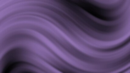 Poster - Smooth, flowing purple waves create a soft abstract background with a silky texture, Abstract texture Gradient motion Background animation.