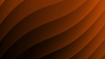 Poster - Abstract wavy brown lines create a smooth gradient pattern with a sense of depth and texture, Abstract texture Gradient motion Background animation.