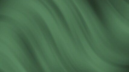 Poster - Soft, flowing green abstract background with smooth gradient waves, Abstract texture Gradient motion Background animation.
