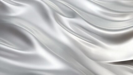 Poster - abstract silk drapery: an abstract visual of a smooth, flowing fabric, radiating elegance, texture, 