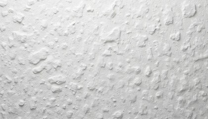 Poster - White wall plaster rough texture abstract patterned white wall background. Textured plaster wall surface with uneven bumpy shapes and deep shadows. Minimalist modern art white color design.