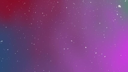 Poster - Abstract starry sky with vibrant purple and pink hues and scattered white specks