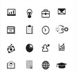 © Shaheen - Education and Business Icon Set – Flat Vector Symbols for School, Office, Learning, Laptop, and Success